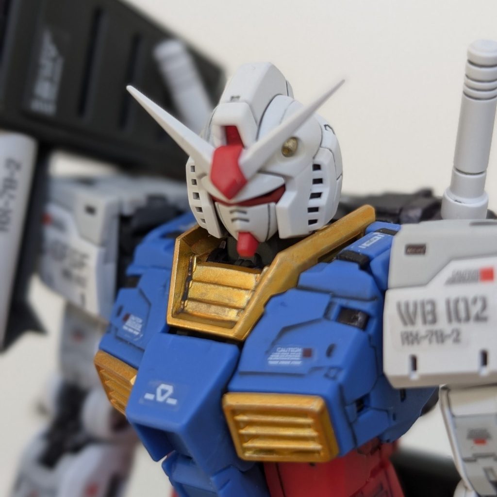 RG RX78-2 ガンダム Ver.2.0｜tosさんのガンプラ作品｜GUNSTA（ガンスタ）