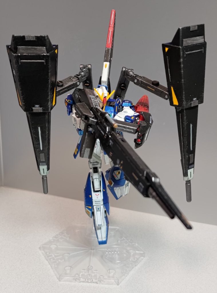 ハイパー・メガ・ランチャー! ライフルやバインダーに合わせて黒にカラーチェンジしました。