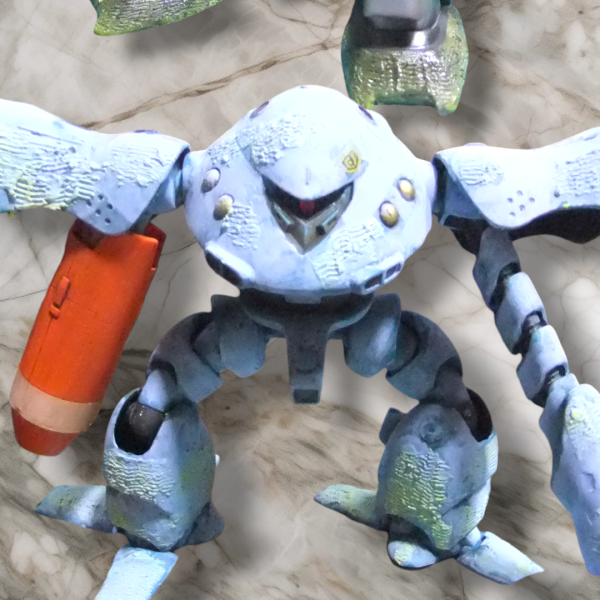 今回は旧キットズゴックＥ＆ハイ・ゴッグを「復讐のレクエイム」のザク風ツインメリットコーティング再現で経年劣化直前のポリパテを在庫一掃💦