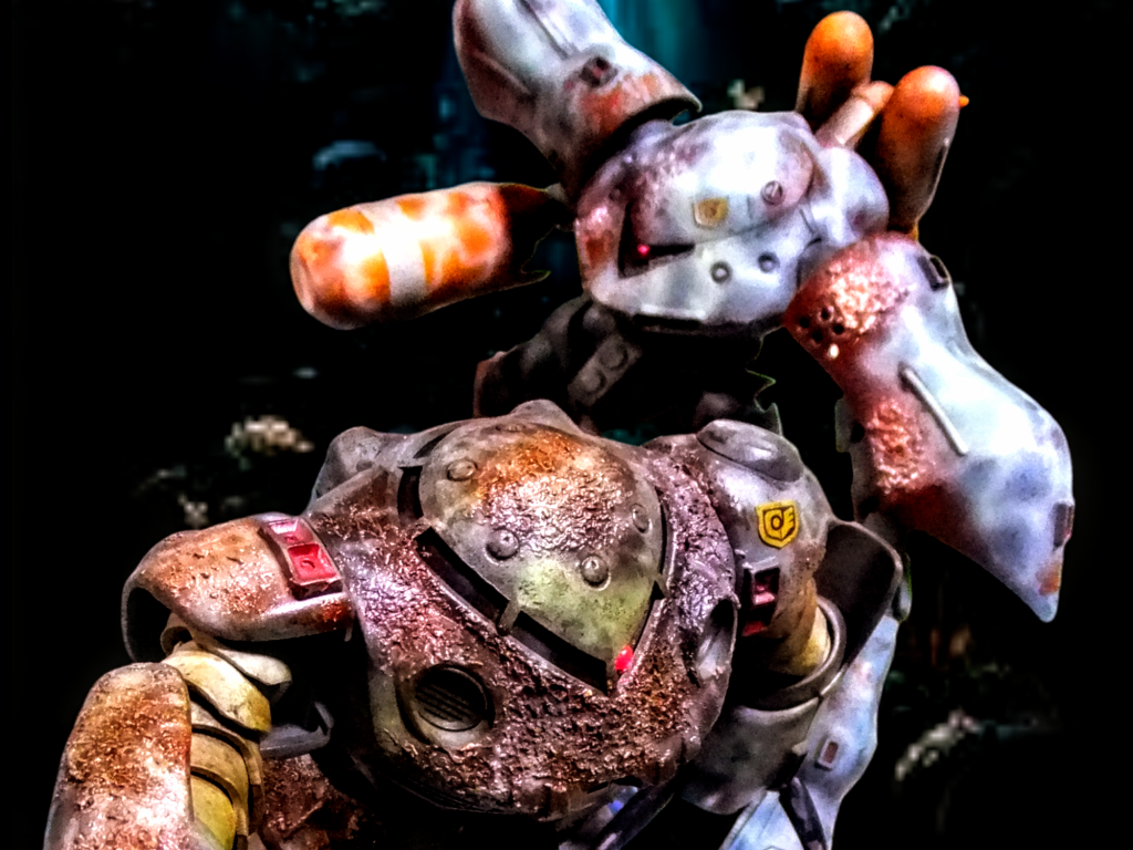 やり過ぎ💦 ズゴックEがぁっ お化けガニに・・・・😁