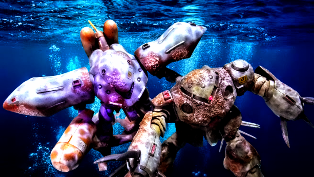 今回はHGUC ズゴックEを楽しんだら「怪獣」になった😁–5枚目/制作者:gtarou