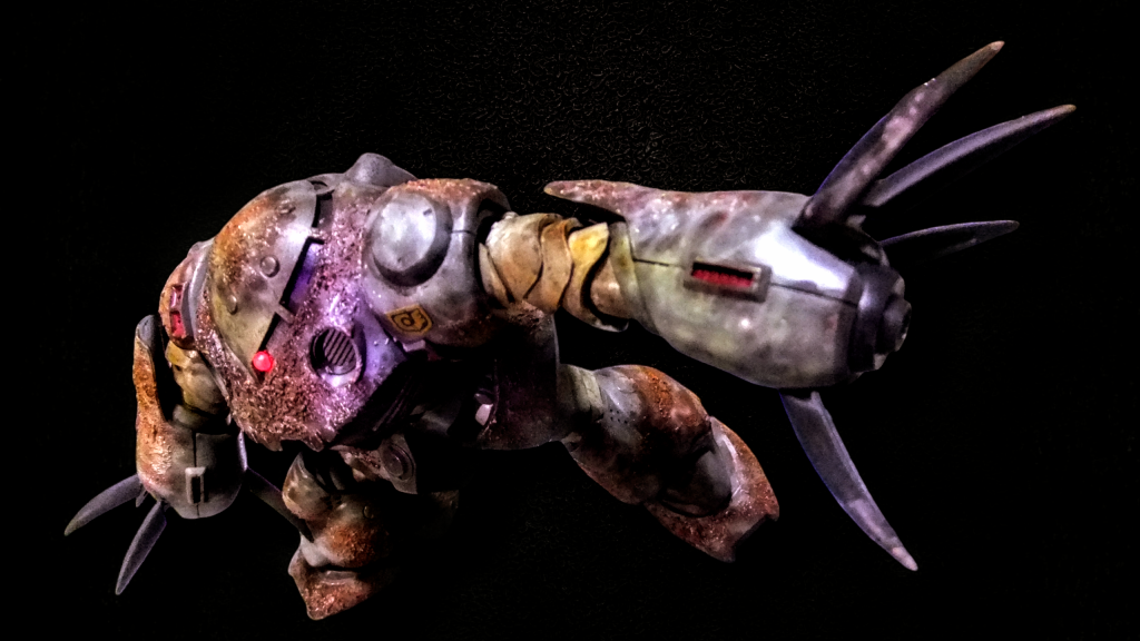 ここからはエアブラシの描き込みをお楽しみ下さい💦