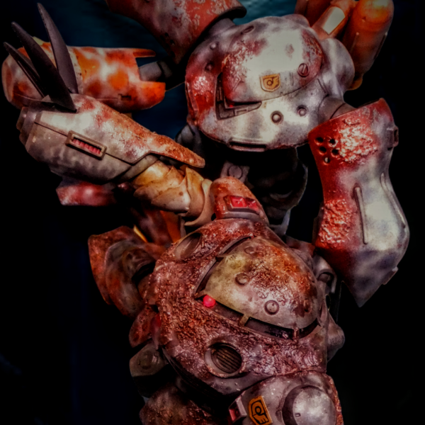 今回はHGUC　ズゴックＥを楽しんだら「怪獣」になった😁