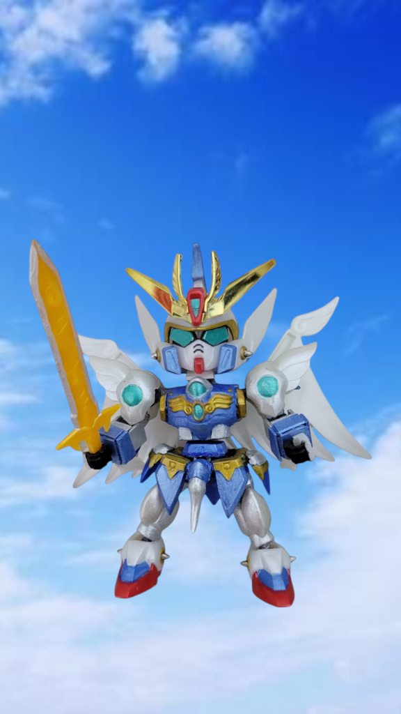 SDCS改造：BB戦士 機兵伝説 騎士ウイングガンダムゼロ–3枚目/制作者：石頭三舊