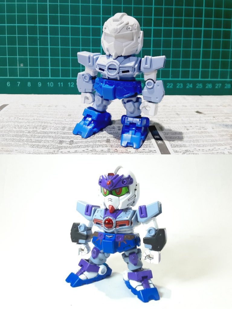 素体状態の比較正直この状態が一番印象変わってますよね