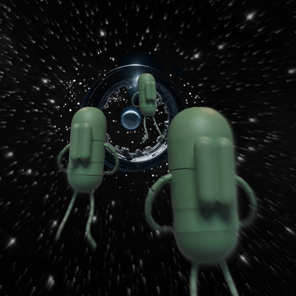 整備兵１「いや！無理だろッ！」整備兵２「わぁっ！！なんですかッ！こんな夜中に大きい声で！」整備兵１「あ、ああ…ゆ、夢を見たみたいだ…スマン…」整備兵２「何か怖い夢でも見たんですか？この前から寝言も良く言ってるし…」整備兵１「いや、本国から新しいモビルスーツが来たんだがそれが数頼みのおもちゃみたいなモビルスーツで…これじゃあ勝てねぇよって…」整備兵２「はぁ…？ やっぱりこの間頭を打ったのが影響し…」整備兵１「何でもかんでも怪我のせいにしたらキリねぇよ。ともかく夢だったってことだ…おやすみ」整備兵２「おやすみなさい」 