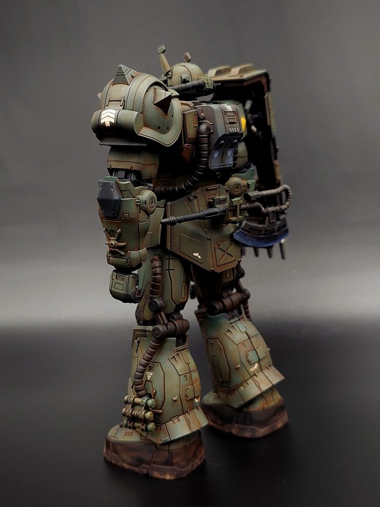 最初からディテール凄いしリアル志向な作りだからミリタリーなウェザリングが似合うね😊