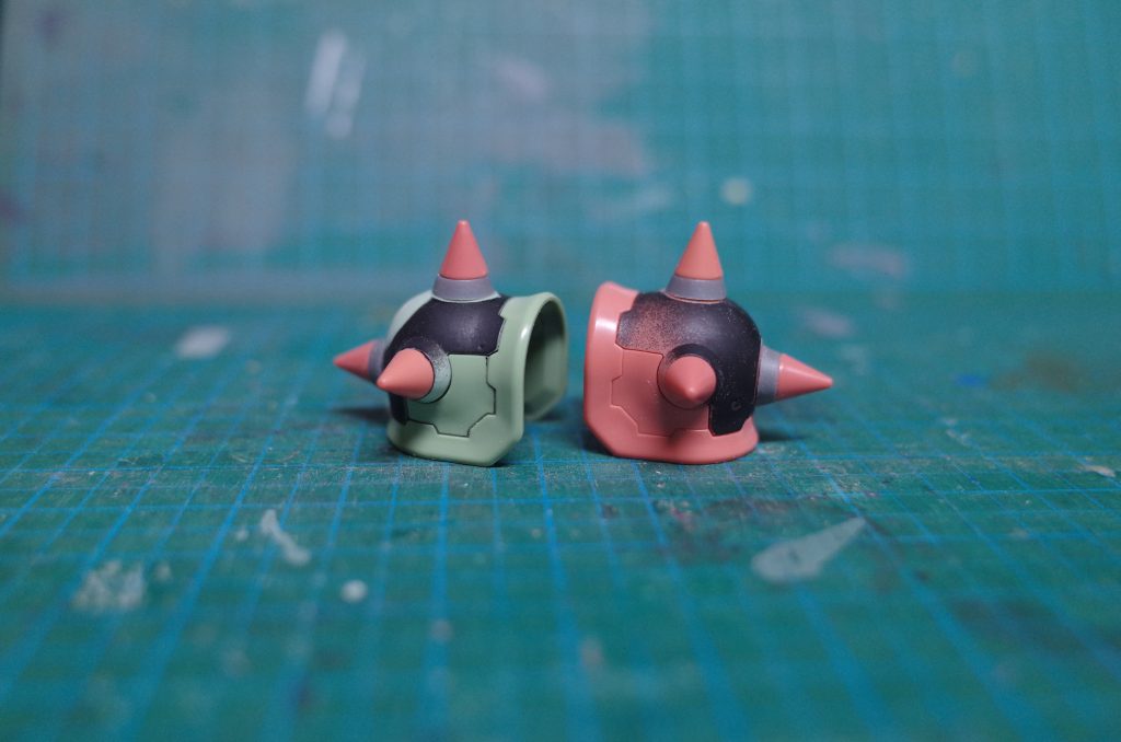 特徴的なスパイクアーマー