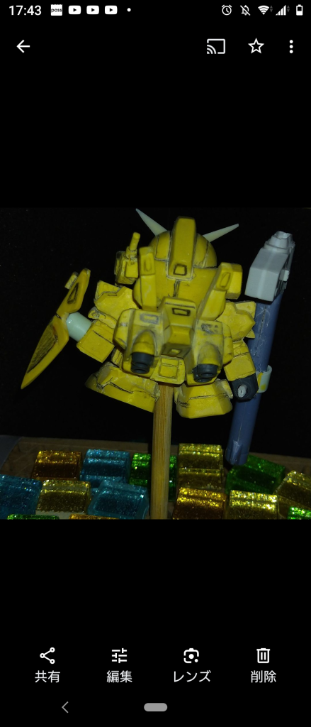 SDガンダム ガンダムマーク2 フルスクラッチ–5枚目/制作者:あれっくす