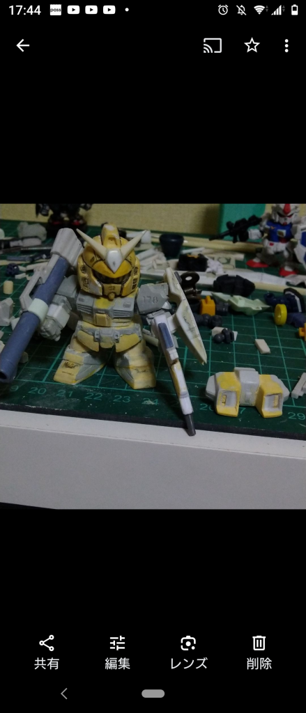 マーク2の無骨感出すのに必死な状況で思考錯誤の日々。。。( 毎日2時間を2ヶ月程)