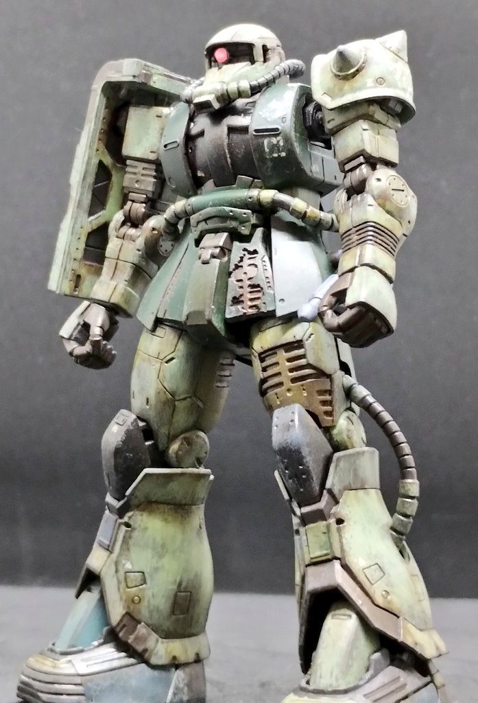 ドアン専用ザク 完成｜梵人さんのガンプラ作品｜GUNSTA（ガンスタ）