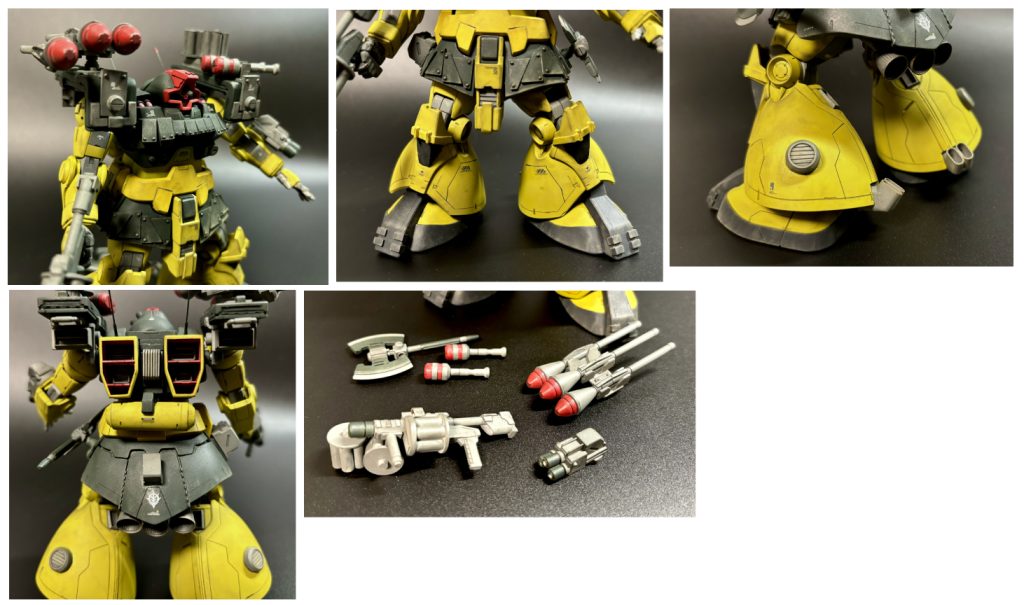 追加装甲やらダクトディティールなど手を抜かずやりたいことやれました