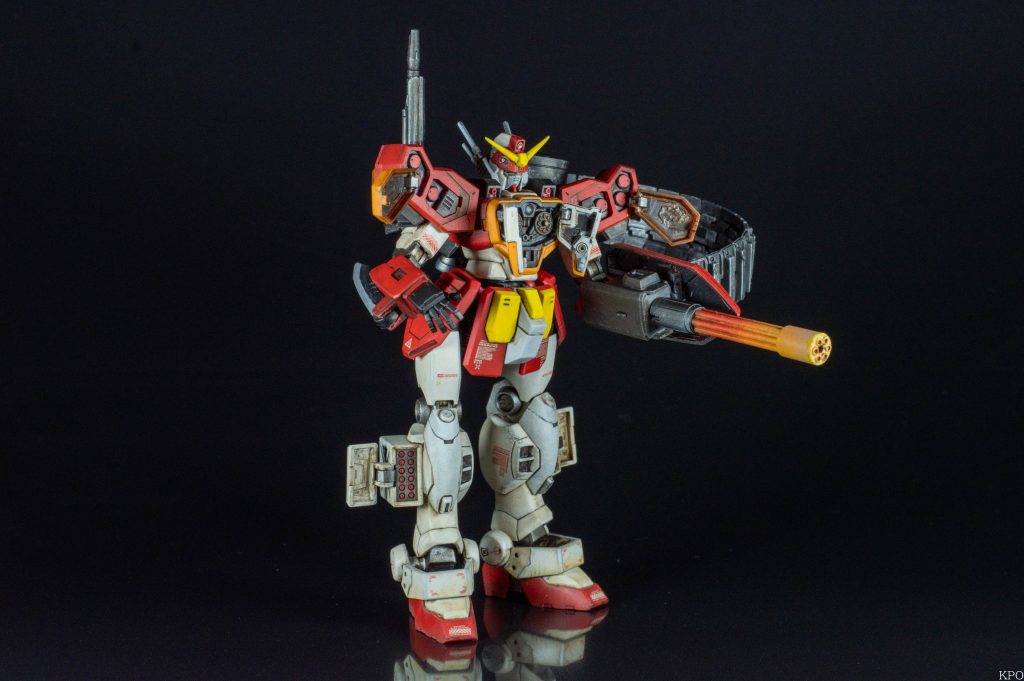 HG 新機動戦記ガンダムW ヘビーアームズ 全塗装ウェザリング–5枚目/制作者：KPO