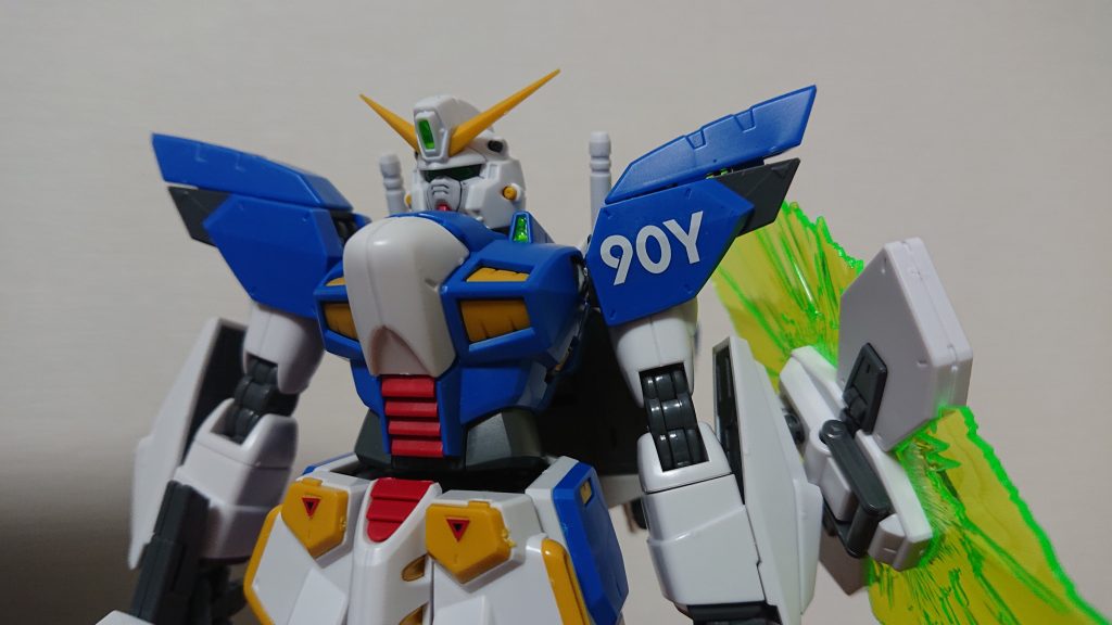 肩とシールドの90の転写シールのみ貼ってます☀️