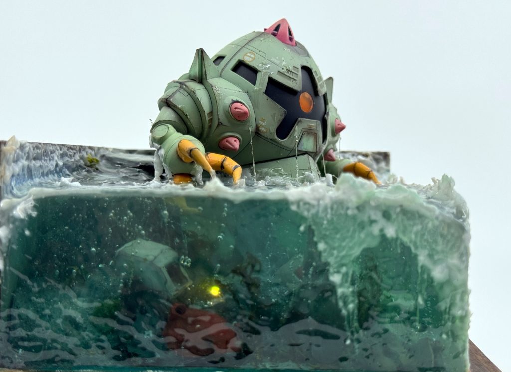 ザパーン🎵ブォーンですよ。