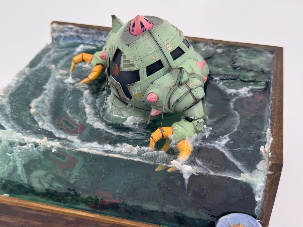 Stillness and Motion. Mini Diorama 1年戦争強襲から奇襲へ–8枚目/制作者：yadasaki