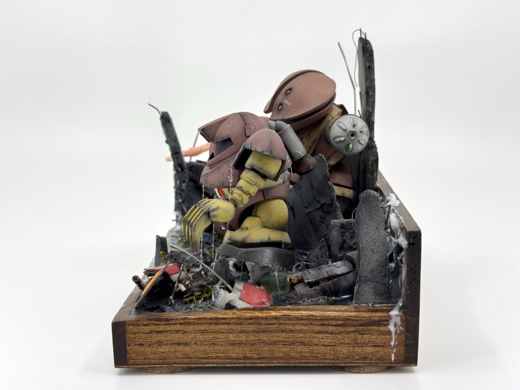 真横のアングル