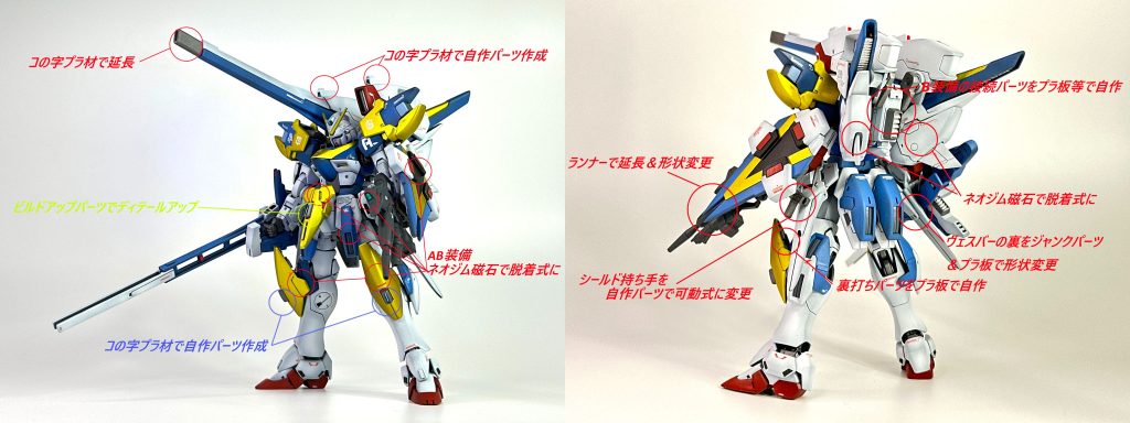 【HG】V2アサルトバスターガンダム–2枚目/制作者:O846