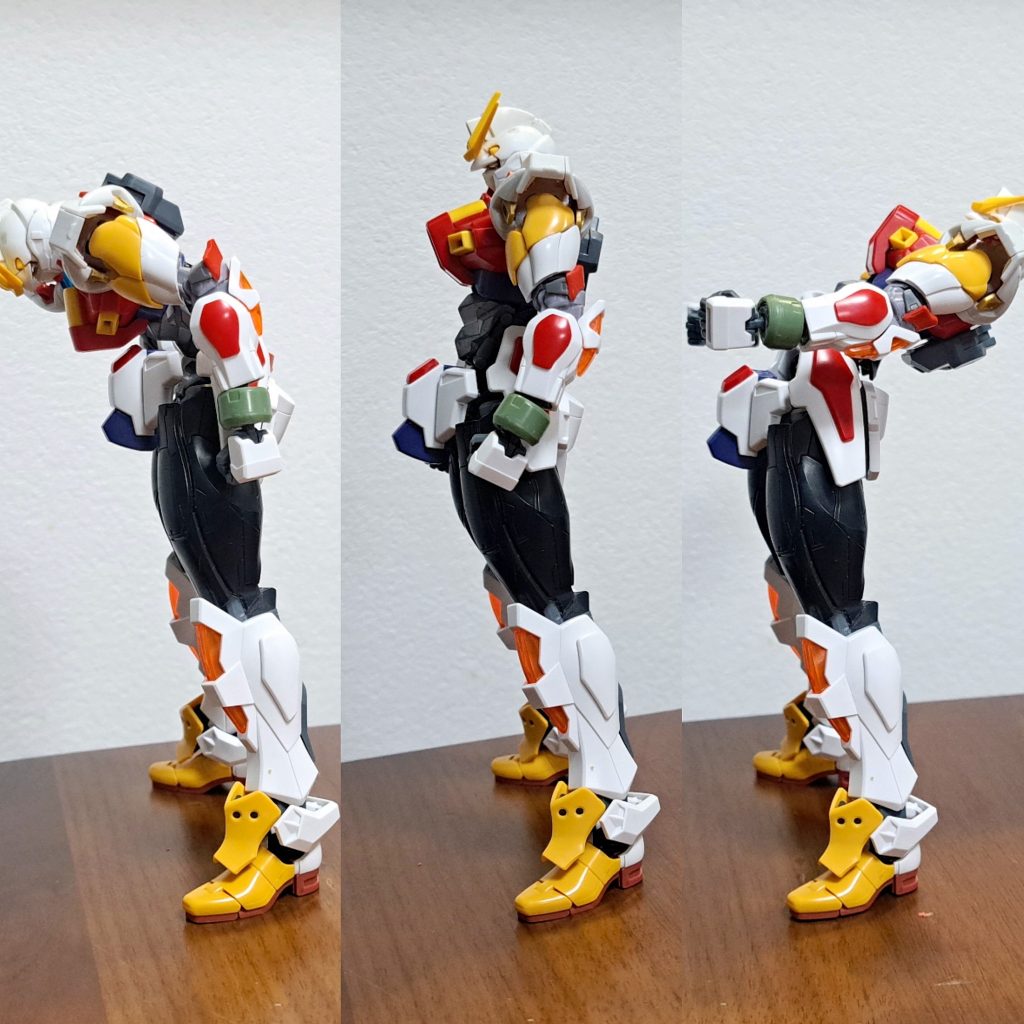 今回は腰の可動に力を入れてみました