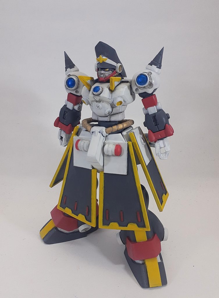 軍人ロボキャラですね