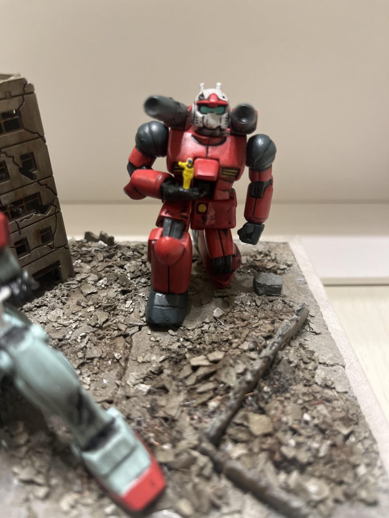 ガンキャノン＆ジム市街戦終了–2枚目/制作者：たかくん