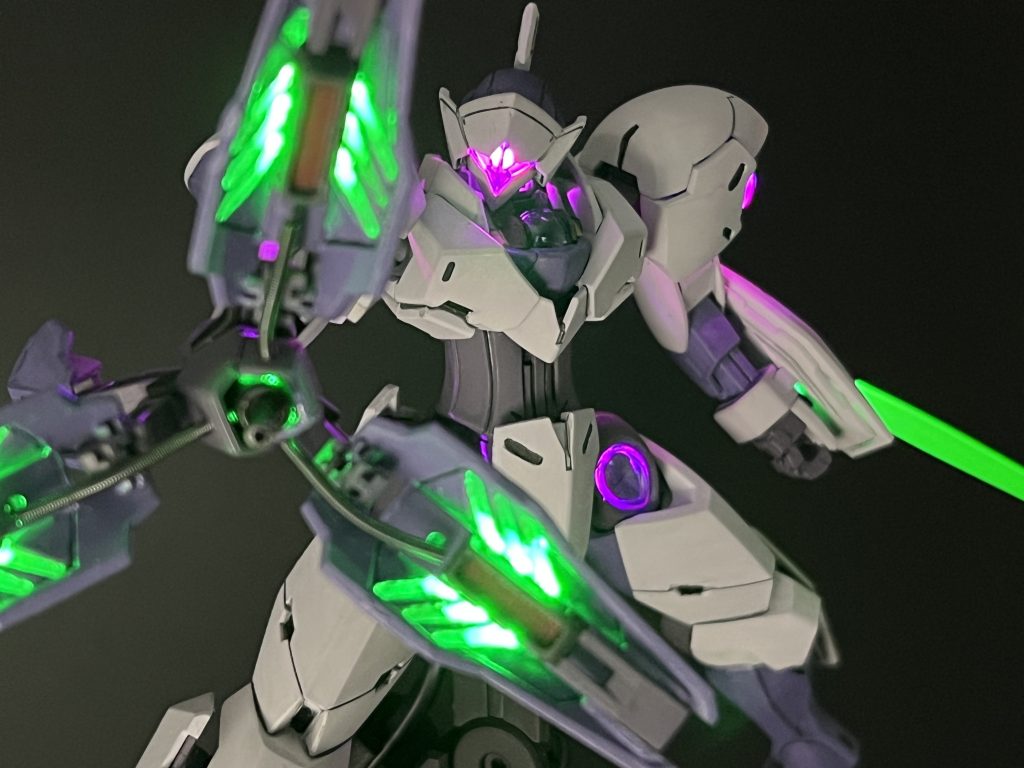 HG 1/144 ミカエリス 【LEDエディション】–3枚目/制作者：OYAJIN