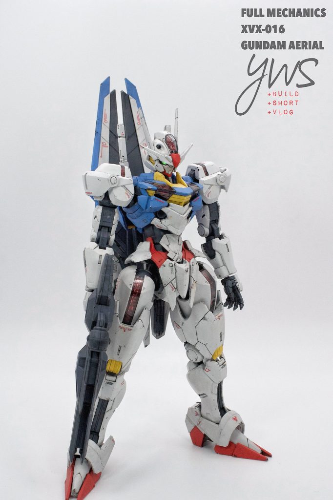 ガンダムエアリアル成形色仕上げ–4枚目/制作者：YuuWorkShop