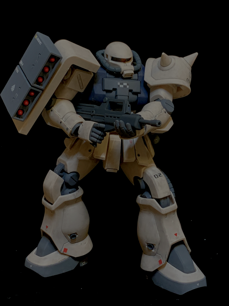 ジムライフルです。旧式機体における使用可否のテストとして試験的に装備しています。