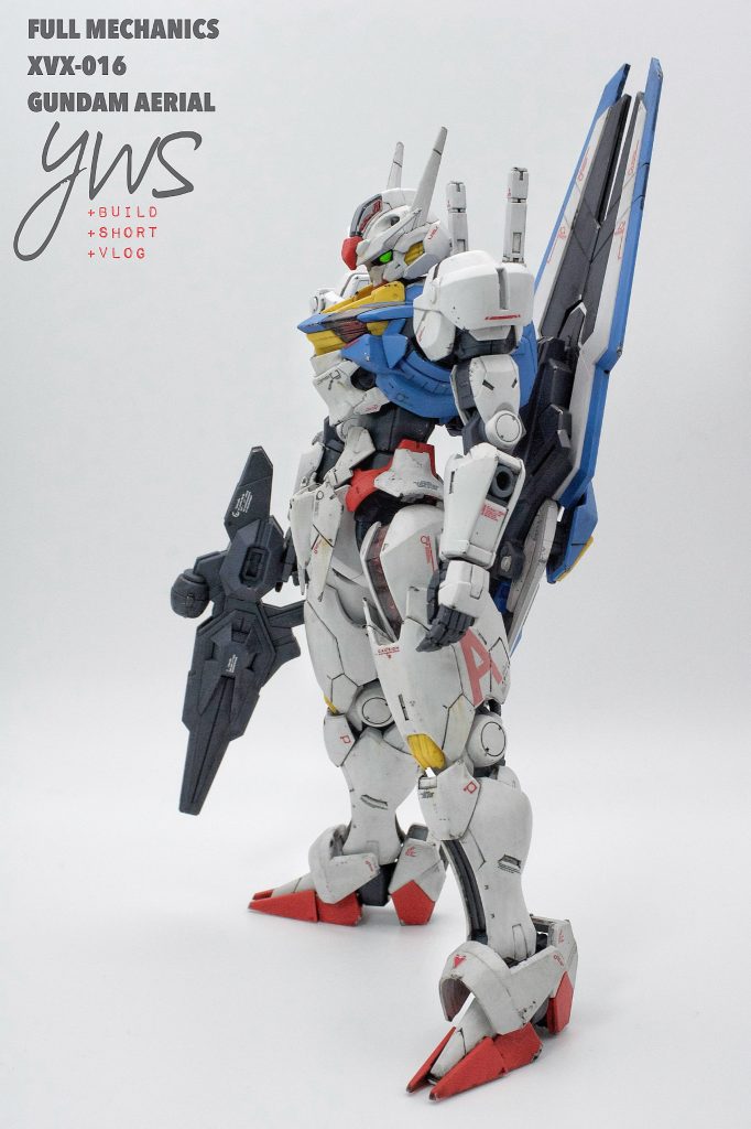 ガンダムエアリアル成形色仕上げ–3枚目/制作者：YuuWorkShop