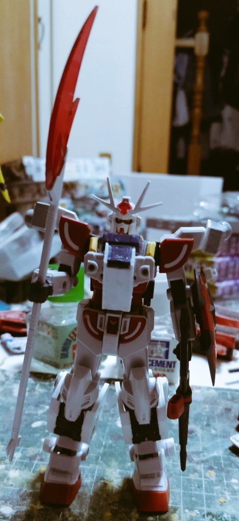 塗装前の機動合体ラーガンダム。