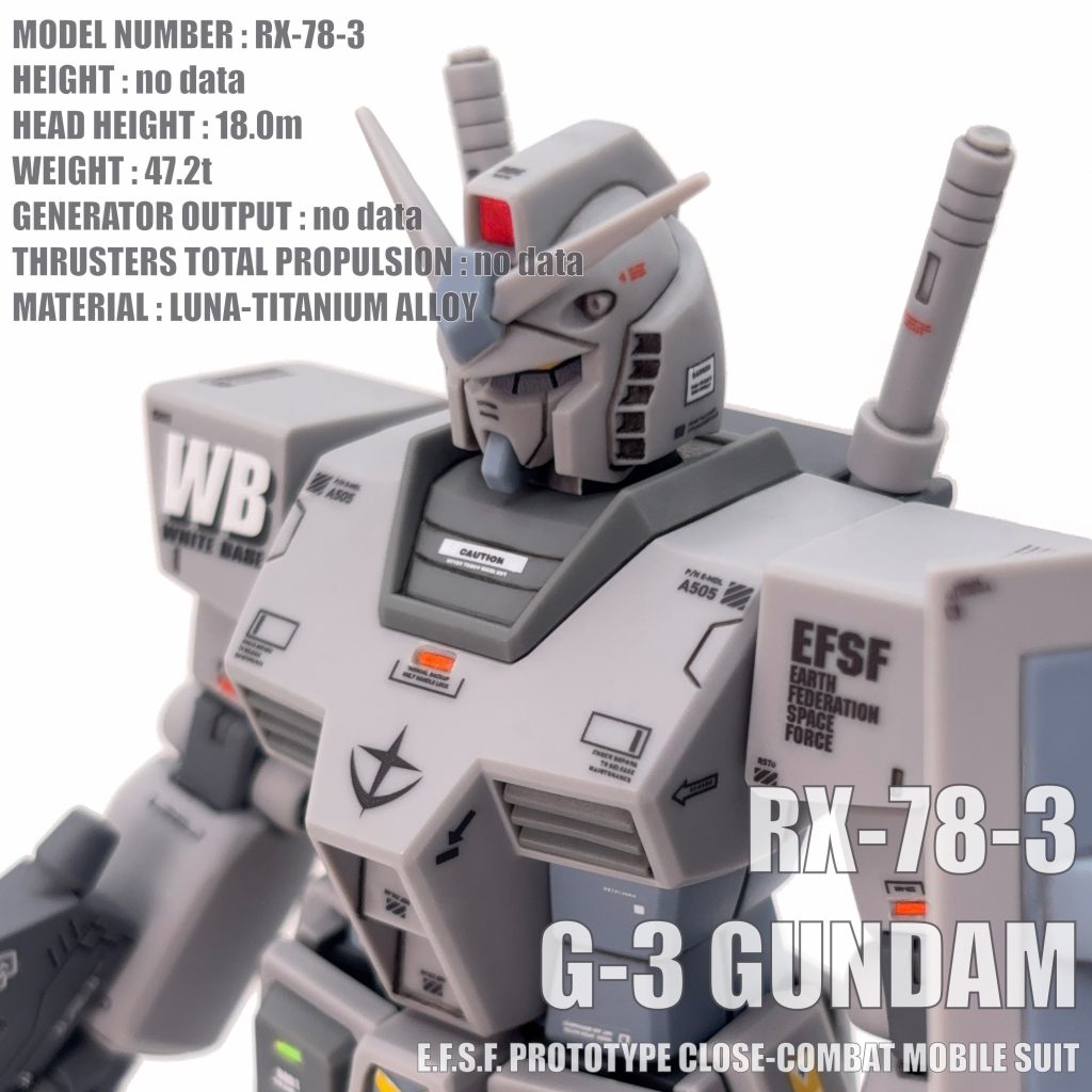 HGUC G-3 ガンダム