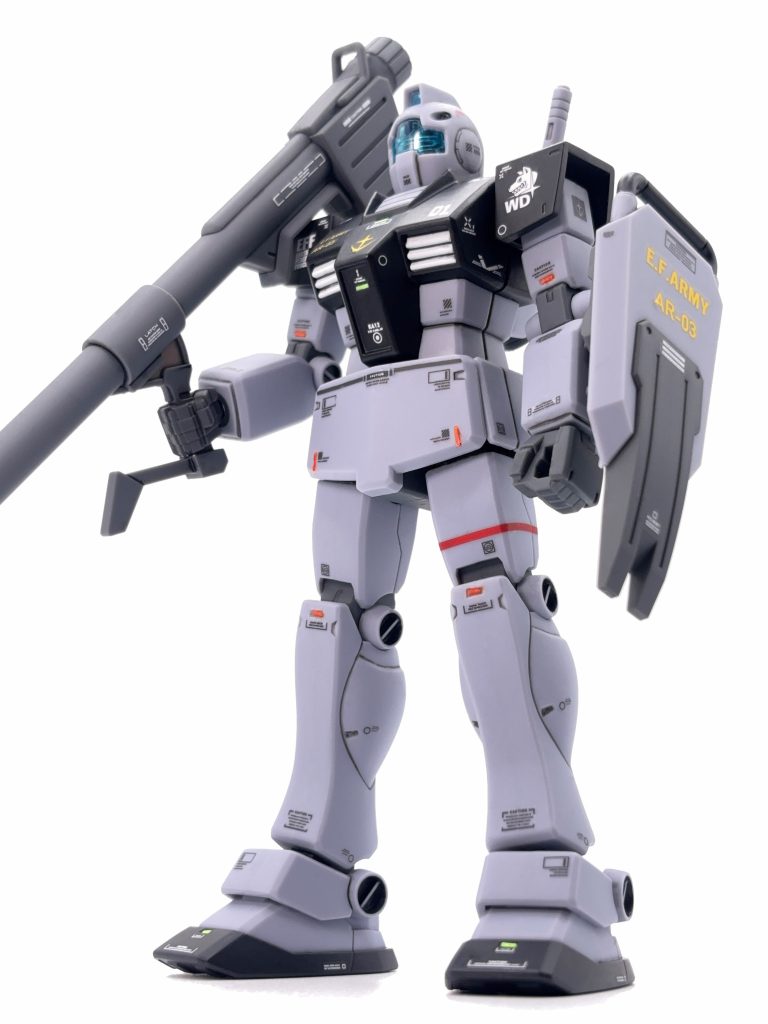 HGUC ジム（ホワイトディンゴ隊仕様）–2枚目/制作者：ハヤマオ