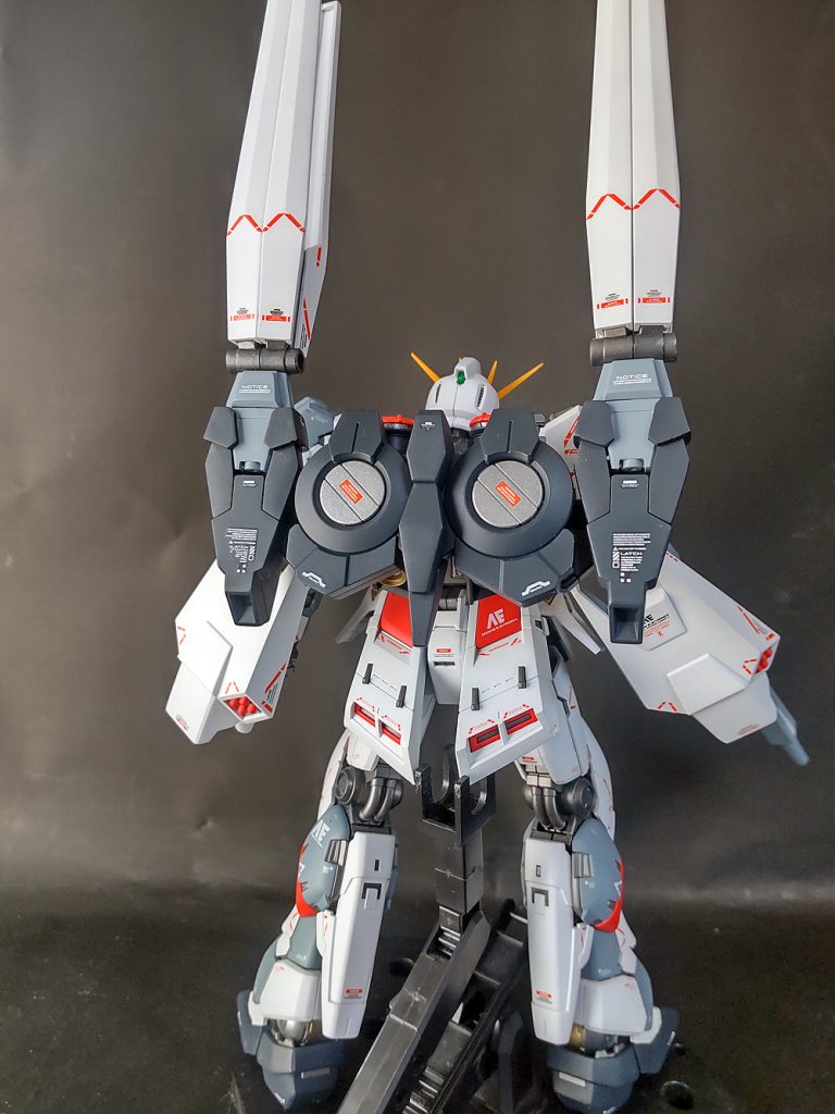 RG νガンダム　B装備–3枚目/制作者：nisetora2001