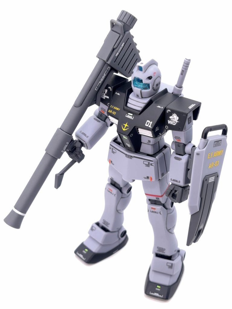 HGUC ジム（ホワイトディンゴ隊仕様）–3枚目/制作者：ハヤマオ