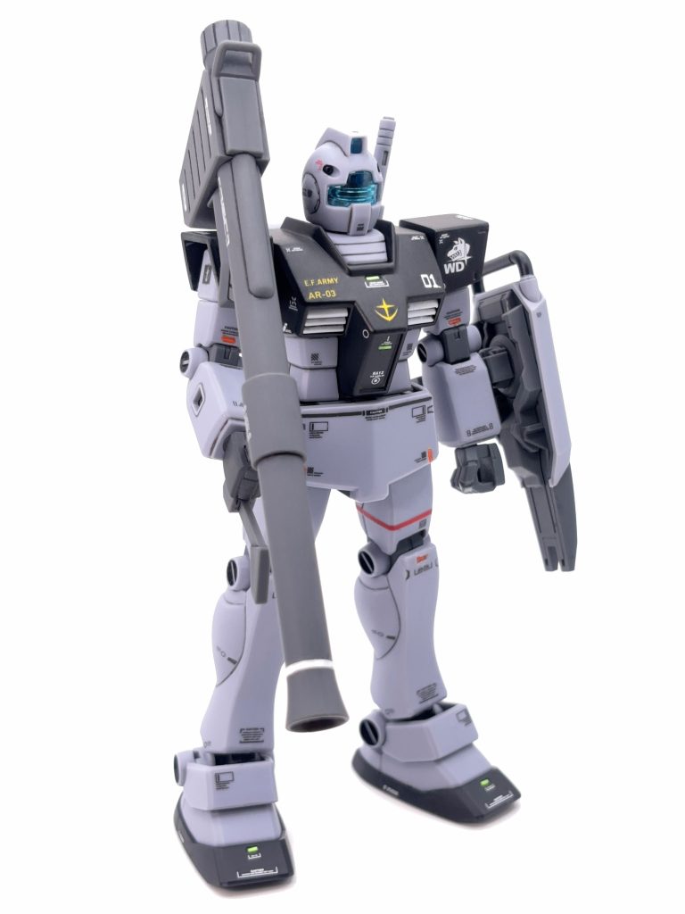 HGUC ジム（ホワイトディンゴ隊仕様）–4枚目/制作者：ハヤマオ