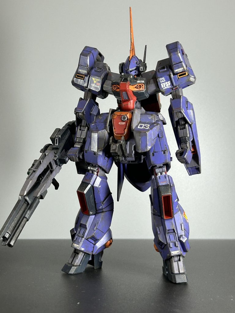 体はハイゼンスレイ　頭と足はバーザムです　