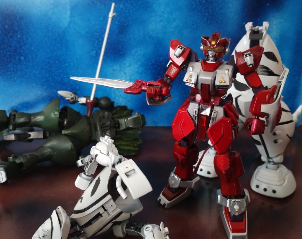 【No.138】vs.デンキオーレッドナイフで真っ二つ。こうしてレッドガンダムは「赤い通り魔」として恐れられるのでした。