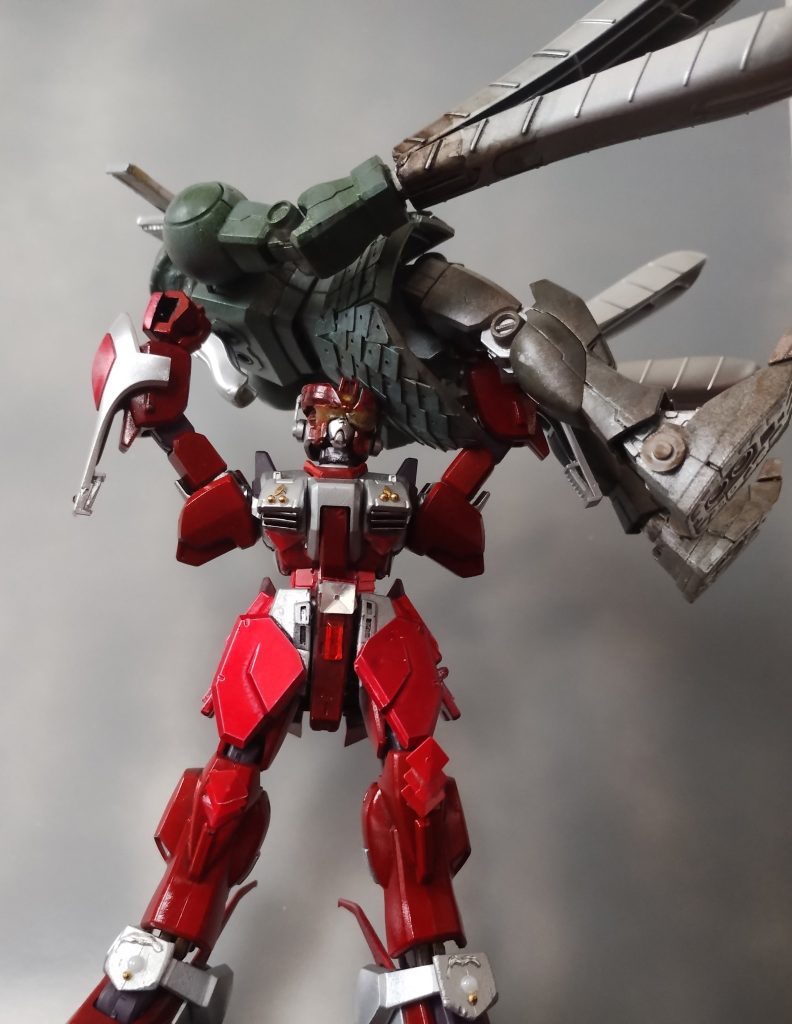 逃げ出したシェルビーだが捕らえられてしまった。レッドフォールがさく裂!崖底へまっさかさまに落とされてしまった。シェルビーはこちらhttps://gumpla.jp/hg/1714612