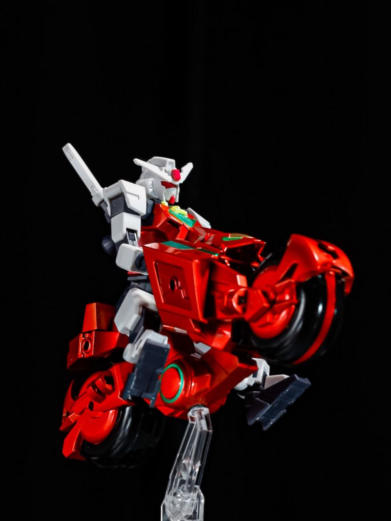 コアガンダム君は胸以外無塗装です。