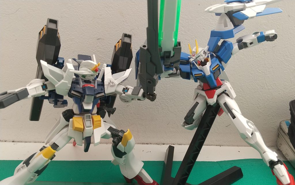 VSダブルオー戦刹那「生きていたのか、リボンズ・アルマーク!」リボンズ「イノベイドの命とすり替えておいたのさ」あれなんかかっこいい…。