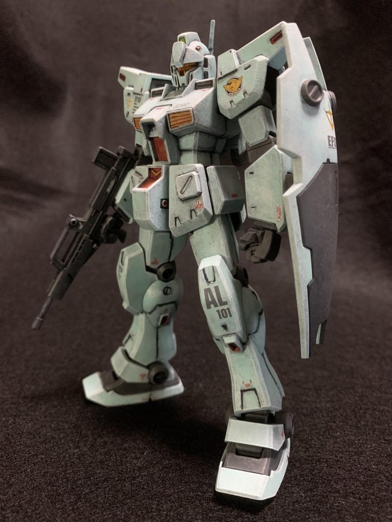 HGUC ジムカスタム–4枚目/制作者：ベーヤン