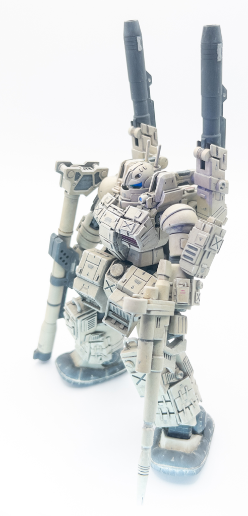 バズーカとビームライフルを添えてマッシブな機体に両手武器は大好物です😋