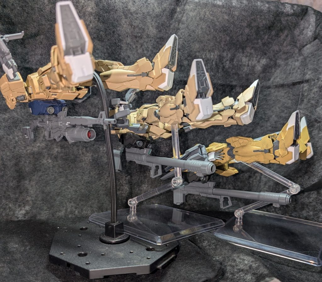 ジェット・ストリーム・宙返り背面バズーカ撃ち(νガンダムにできたんだから出来るよね？)