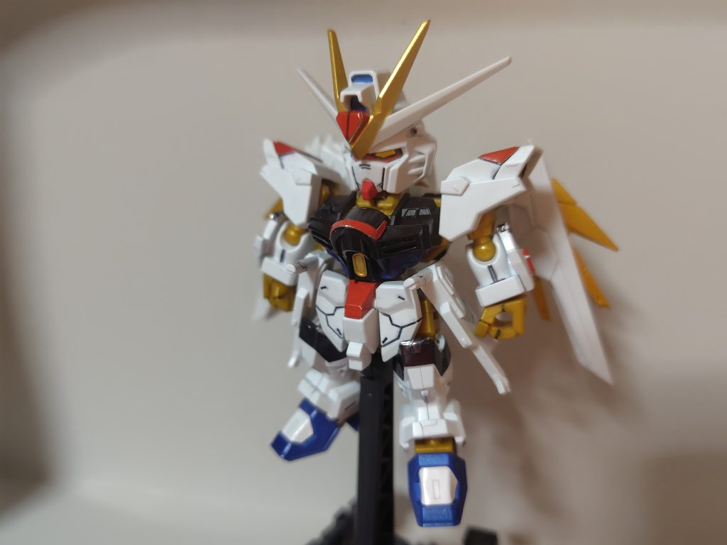 完成!マイティーストライクフリーダムガンダム!