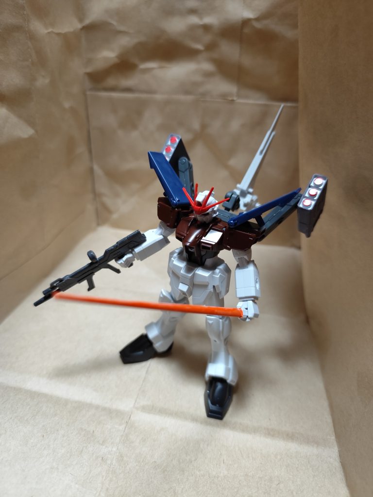 オマケで、マイナーなんですが訓練用サーベルを追加しました。新作映画予告でギャンとストフリが持ってたあれです。