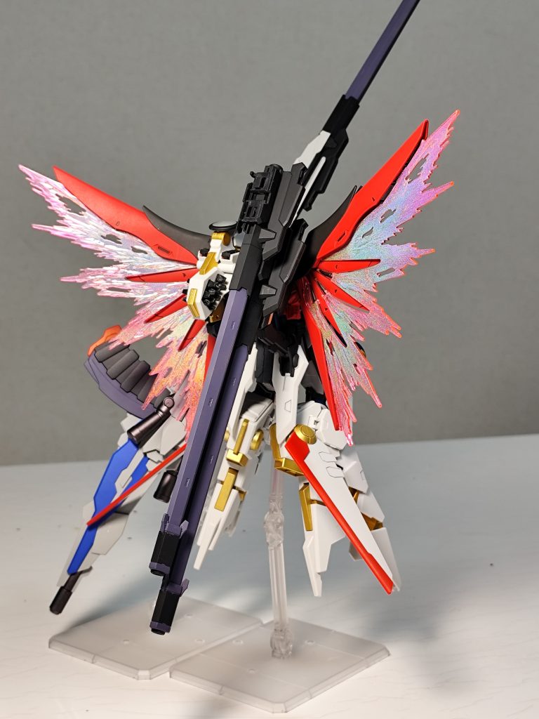 デスティニーガンダムSPECⅡ＆ゼウスシルエット–3枚目/制作者：もんごれ