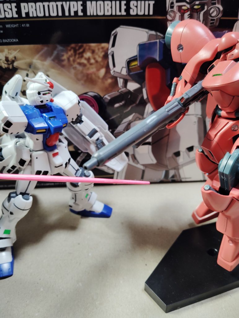 ガーベラと一緒に