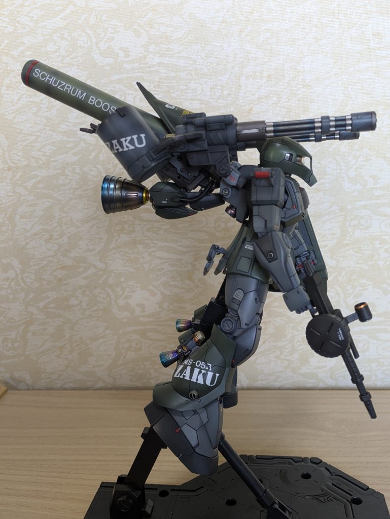 増設ユニットはジャンクパーツとプラ板で制作しました。