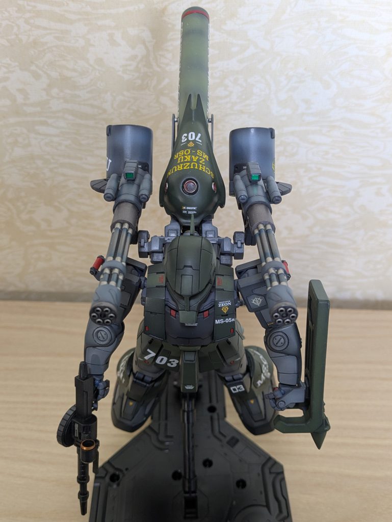 ガトリング砲は確かAC(アーマードコア)の物だったと思います。それを少し改造しました。