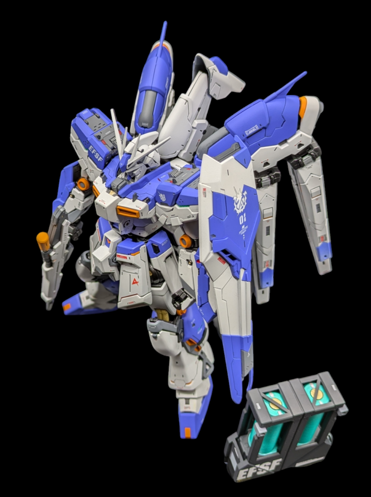 RG Hi-νガンダム メガバズーカーランチャー装備型–9枚目/制作者:kazuのこ